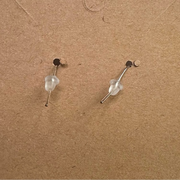 Tiger eye earrings small dainty handmade dangle - Picture 6 of 6